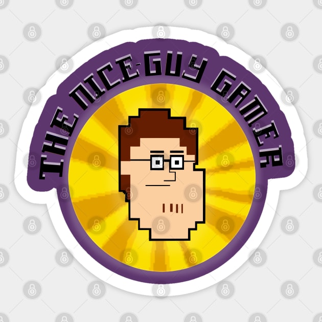 TD Sam - The Nice-Guy Gamer Sticker by CourtR